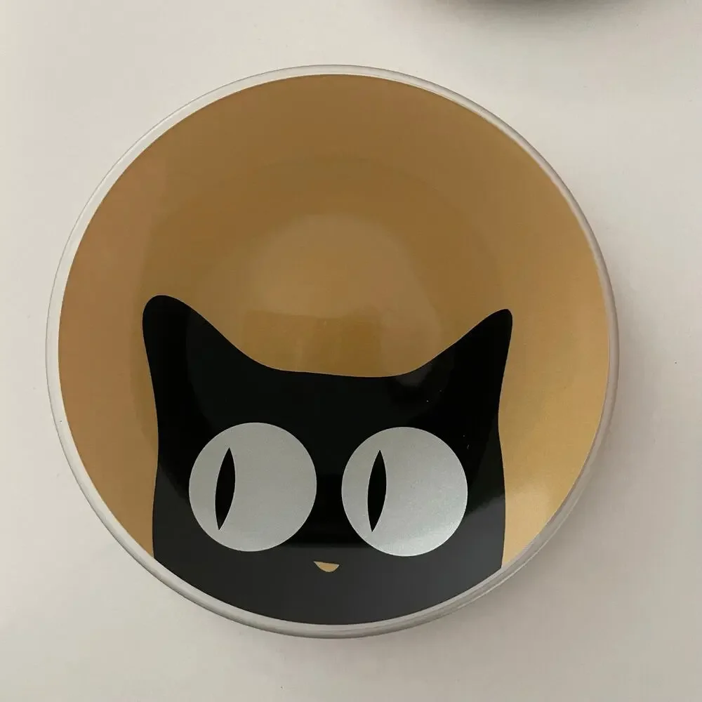 Cat Eyes Mini Plates by Miya Company Japan Dessert Trinkets Porcelain